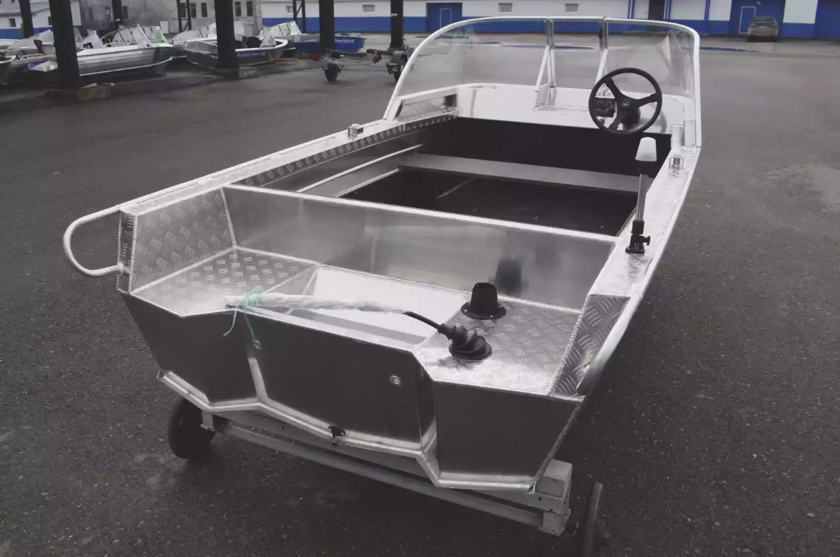 Алюминиевый катер Wyatboat-390 Pro в Северодвинске