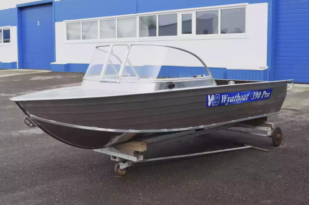Алюминиевая лодка Wyatboat-390 Pro в Северодвинске