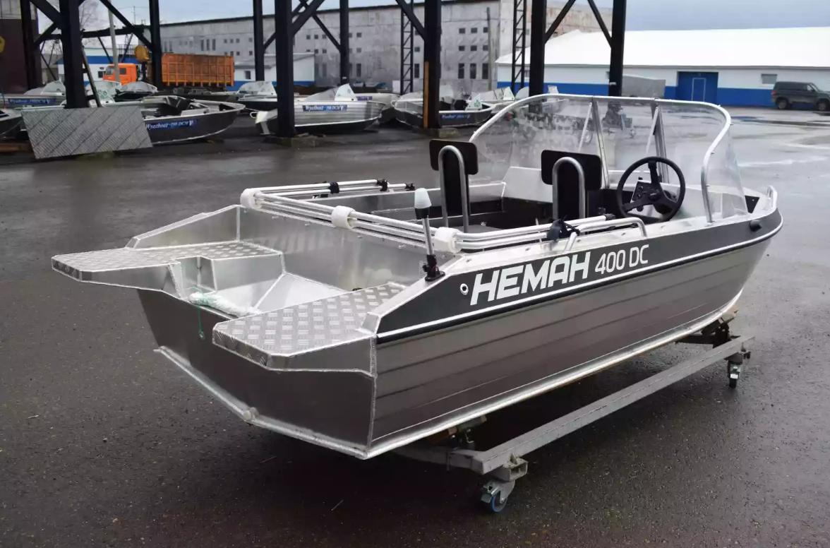 Алюминиевый катер Neman-400 DC в Северодвинске
