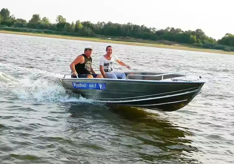 Алюминиевая лодка Wyatboat-460 P в Северодвинске