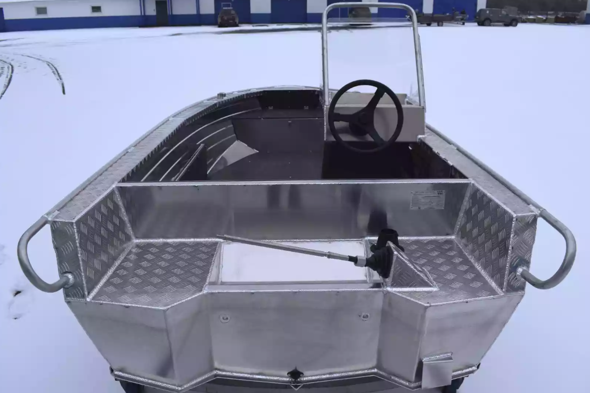 Алюминиевый катер Wyatboat-390 C в Северодвинске