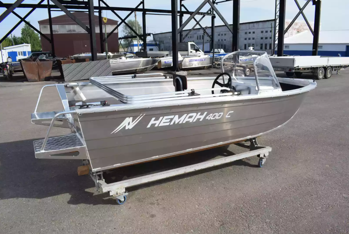 Алюминиевый катер Неман-400 С в Северодвинске