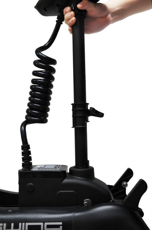 Лодочный электромотор якорь Haswing Cayman B, GPS, 12V, 55Lbs, нога 137 мм в Северодвинске