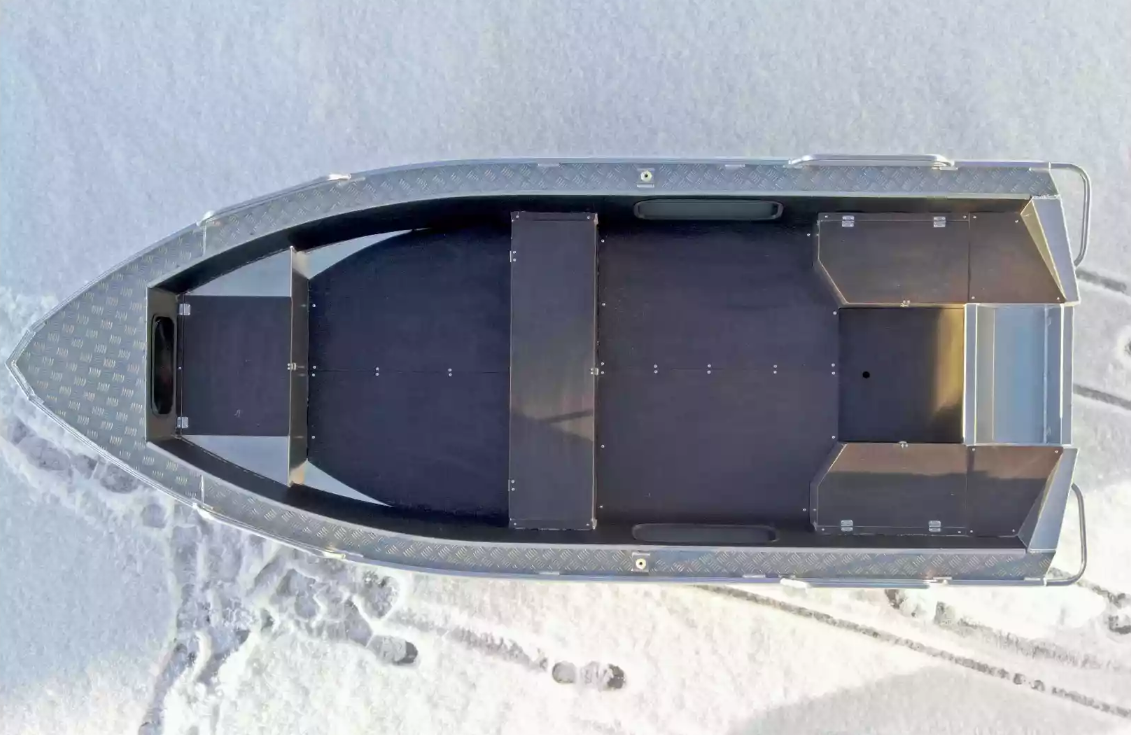 Алюминиевая лодка Wyatboat-370 в Северодвинске