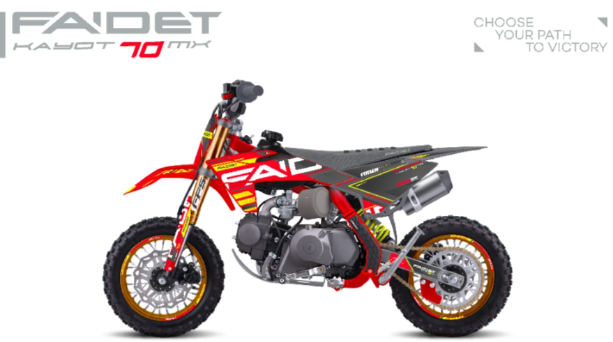 Питбайк FAIDET KAYOT 70 12/10 в Северодвинске