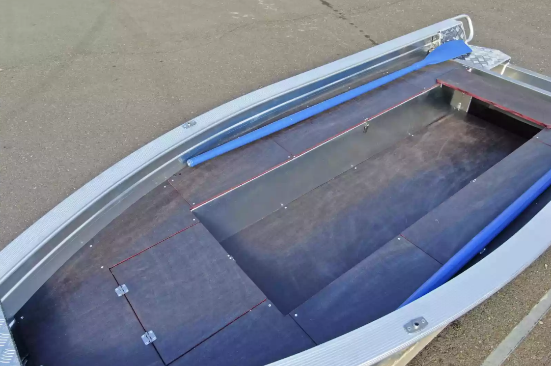 Алюминиевая лодка Wyatboat-370 РМ в Северодвинске