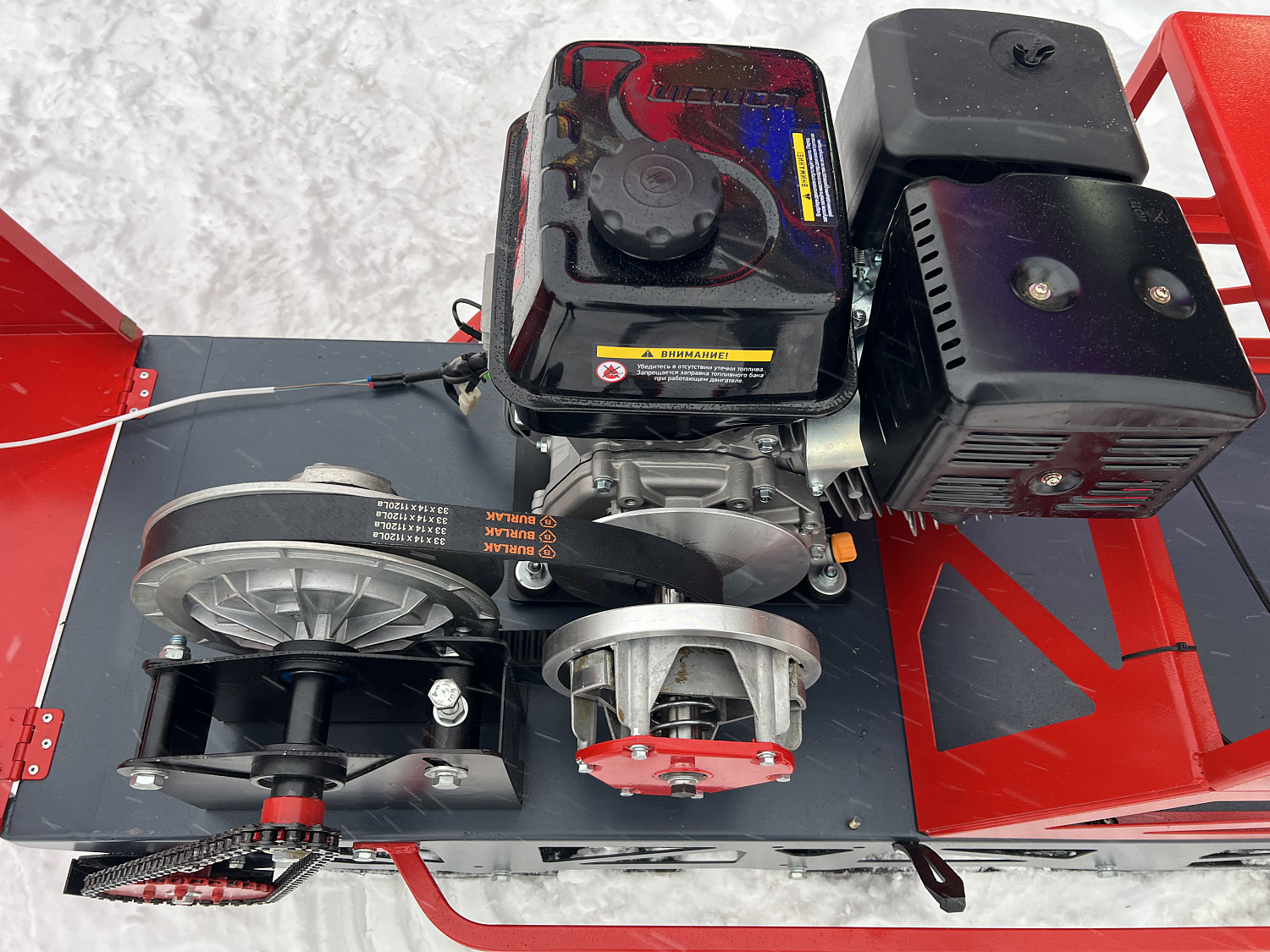 Мотобуксировщик EX-MOTO SNOWDOG S500 15л.с в Северодвинске