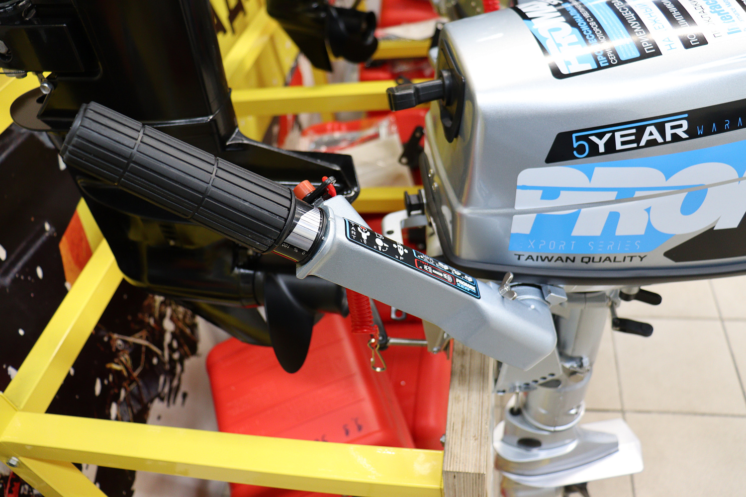 Лодочный мотор PROMAX SP5FHS (внешний бак 12 л) в Северодвинске