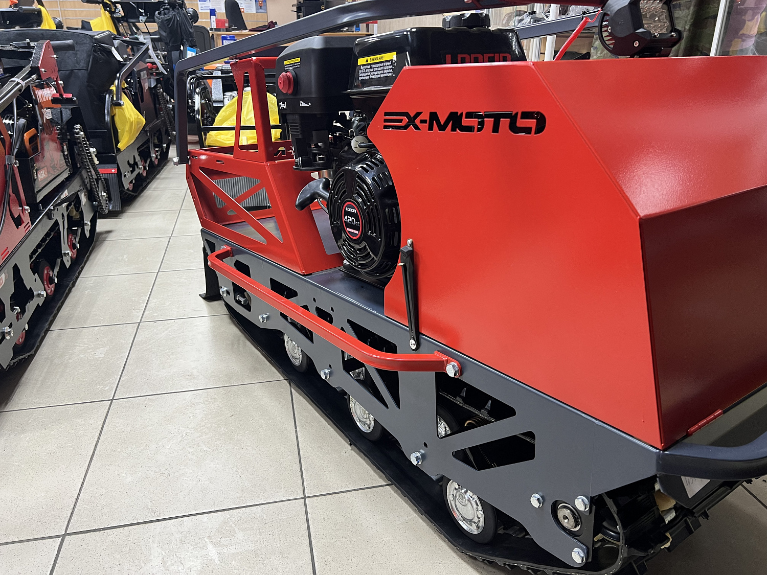 Мотобуксировщик EX-MOTO SNOWDOG S500 15л.с в Северодвинске