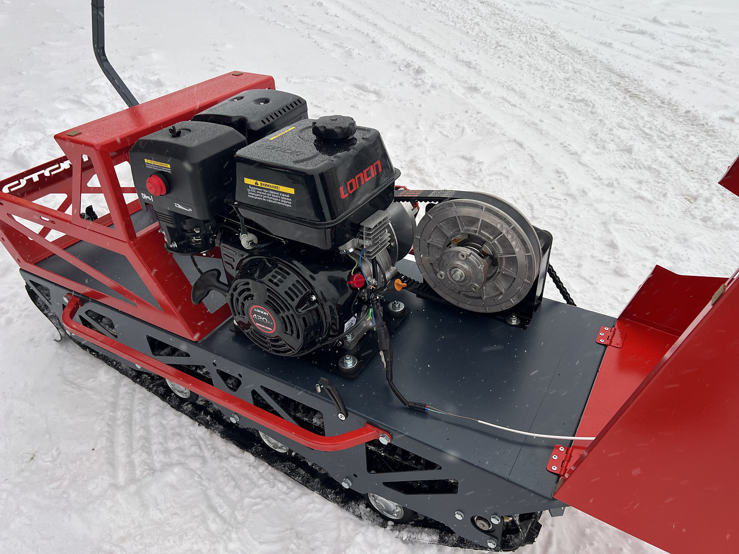 Мотобуксировщик EX-MOTO SNOWDOG S500 15л.с в Северодвинске