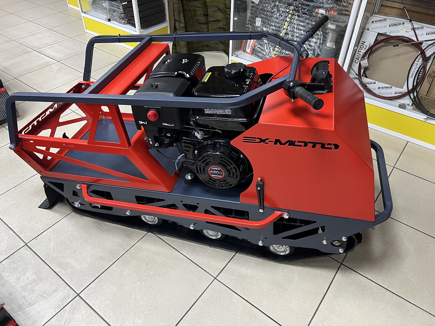 Мотобуксировщик EX-MOTO SNOWDOG S500 15л.с в Северодвинске