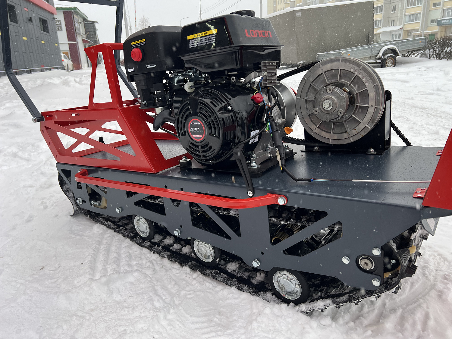 Мотобуксировщик EX-MOTO SNOWDOG S500 15л.с в Северодвинске