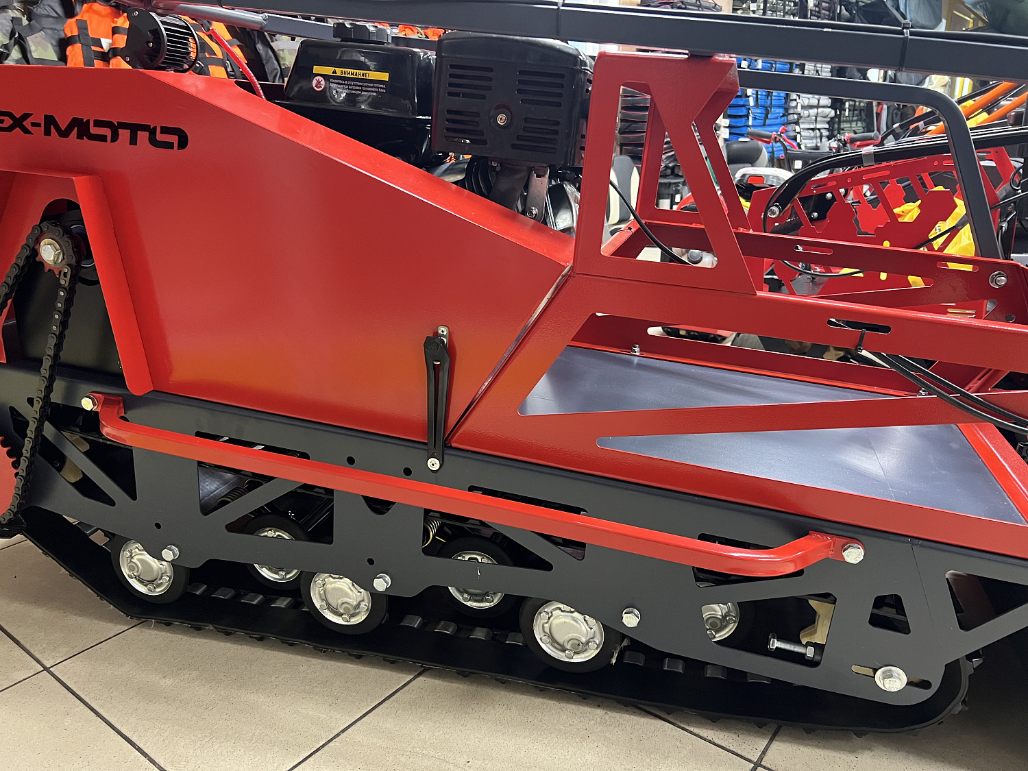 Мотобуксировщик EX-MOTO SNOWDOG S500 15л.с в Северодвинске