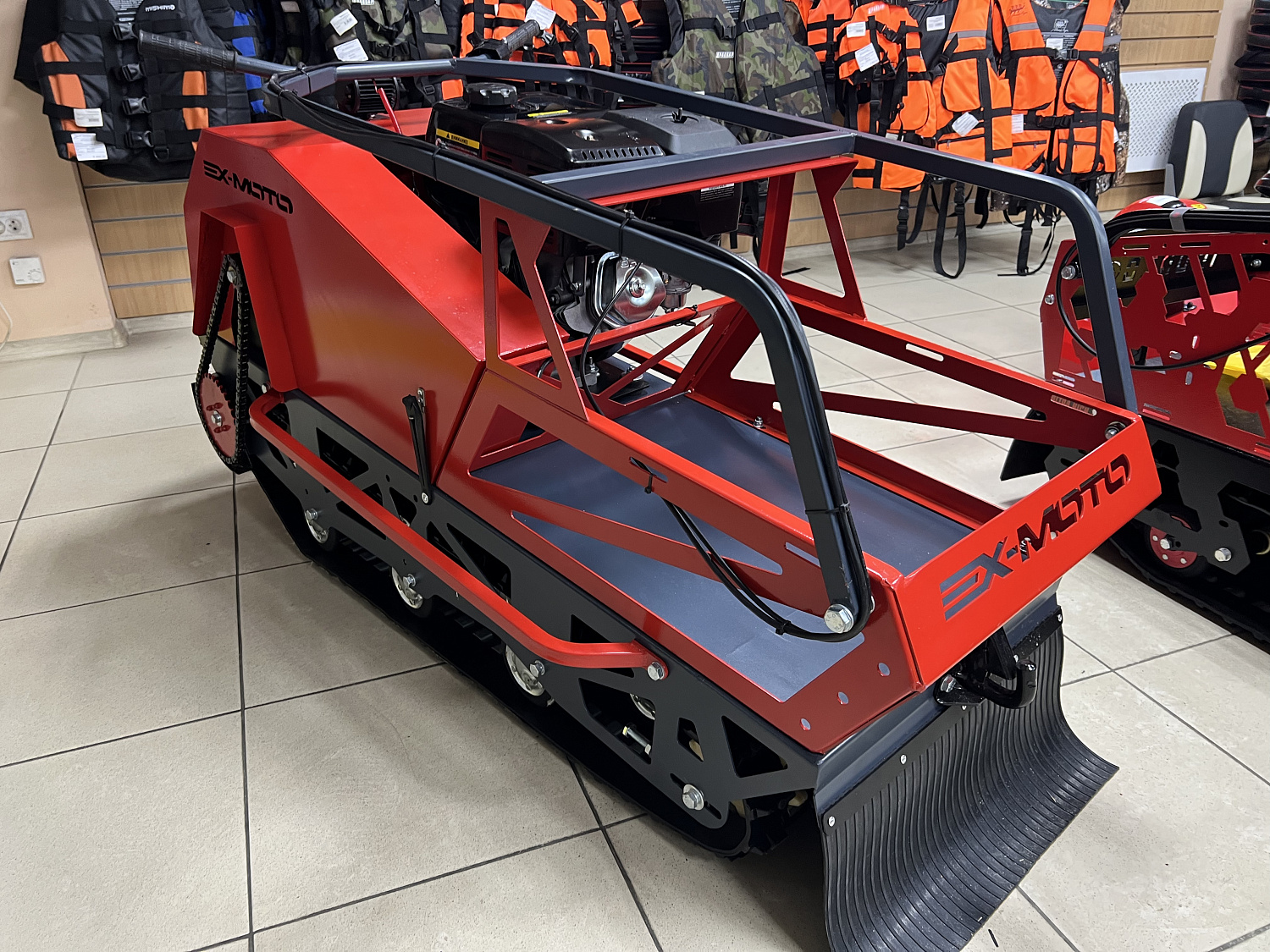 Мотобуксировщик EX-MOTO SNOWDOG S500 15л.с в Северодвинске