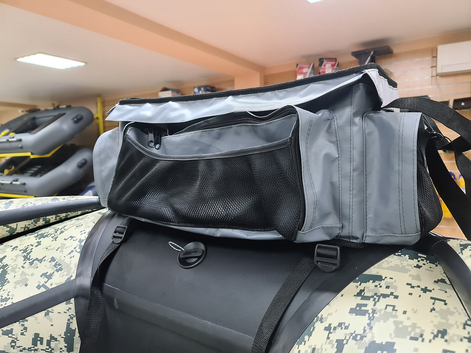 СУМКА ЛЮКС НА БАЛЛОН ДЛЯ ЛОДОК ПВХ 50Х25Х25 СМ в Северодвинске